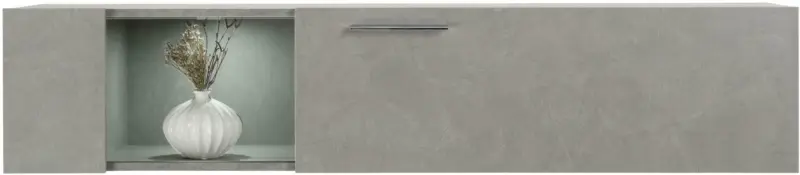 Hängeelement in Hellgrau