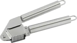 Knoblauchpresse Dani in Edelstahlfarben