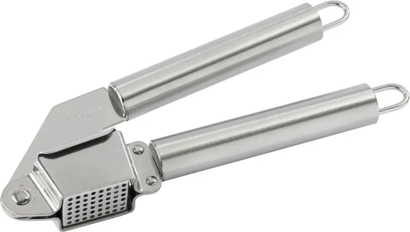 Knoblauchpresse Dani in Edelstahlfarben