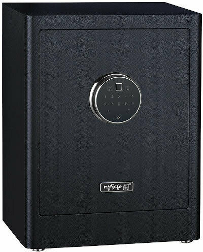 Tresor „MySafe 450 Premium“, Zahlenkombination & Finderabdruck, schwarz schwarz | 45 cm | Fingerabdruck, Zahlenkombination