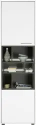 Vitrine in Weiß