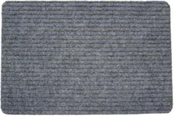 Fu&szlig;matte Mona in Grau ca. 25x60cm