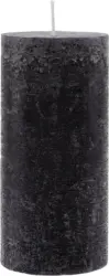 Stumpenkerze LIA Schwarz