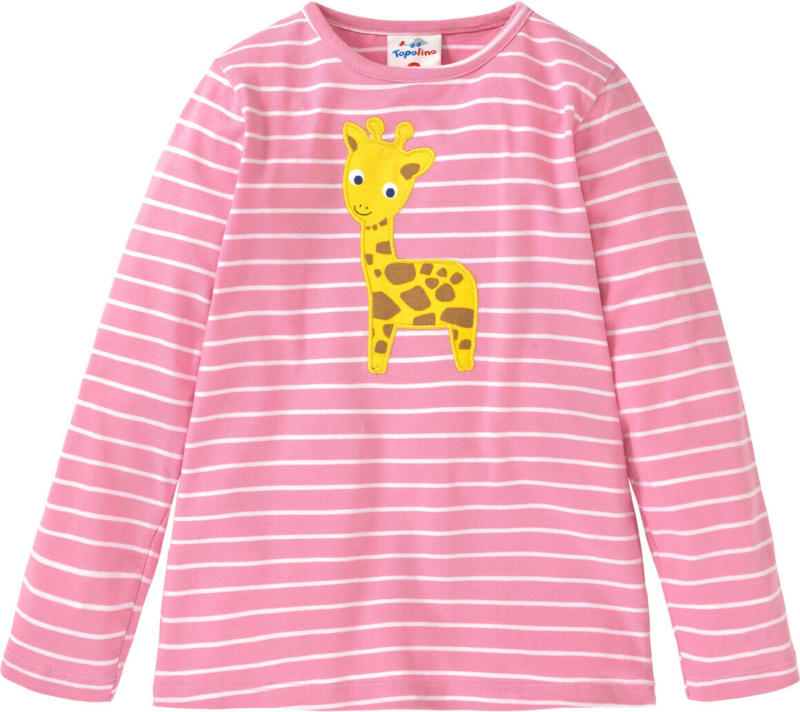 Mädchen Langarmshirt mit Giraffen-Motiv (Nur online)