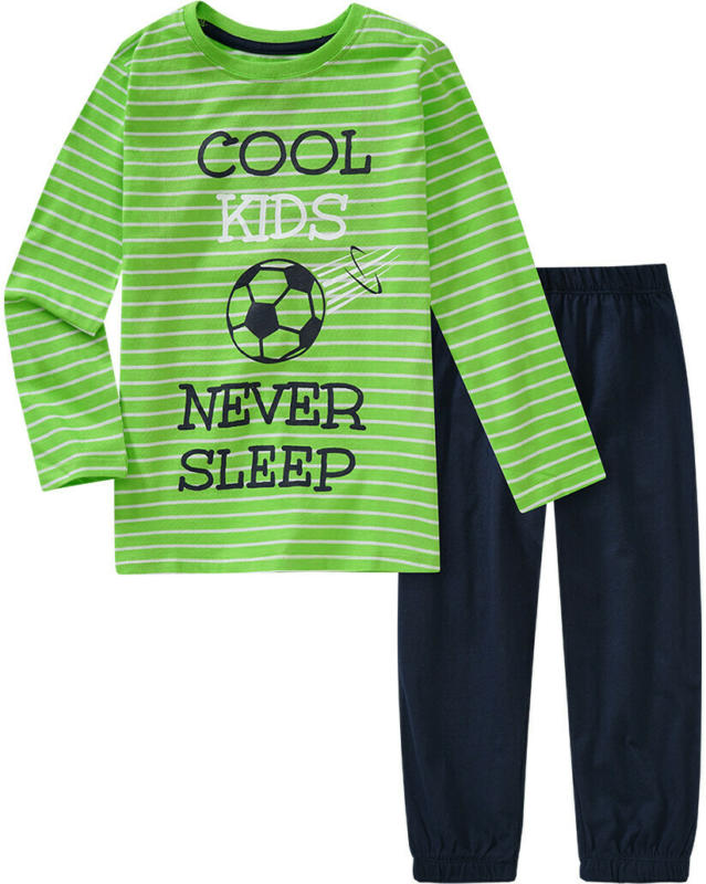 Jungen Schlafanzug mit Fußball-Motiv (Nur online)