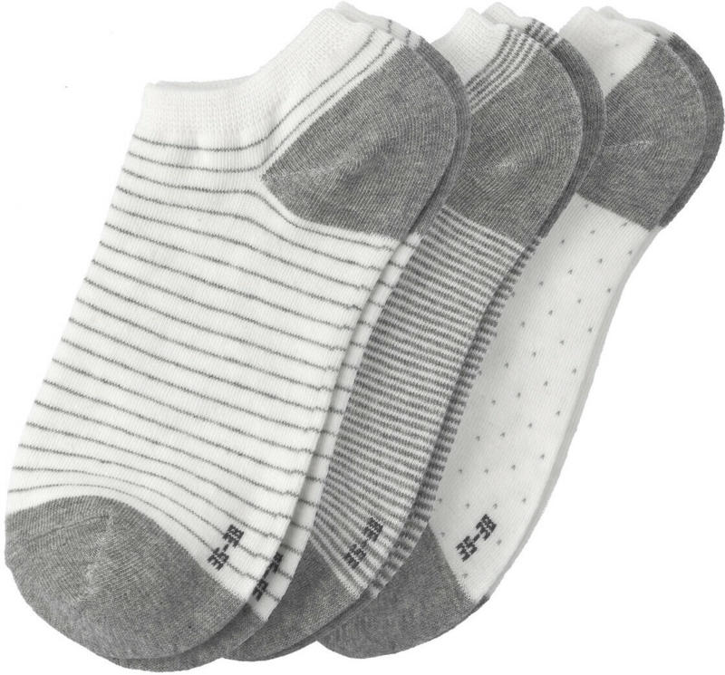 3 Paar Damen Sneaker-Socken im Set (Nur online)
