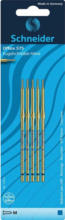 PAGRO DISKONT SCHNEIDER Kugelschreiberminen ”575” 5 Stück blau