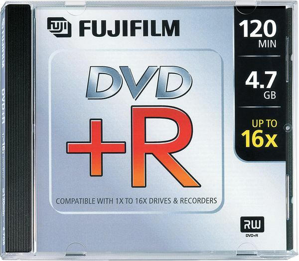 FUJI DVD+R 4,7 GB Jewel Case 1 Stück