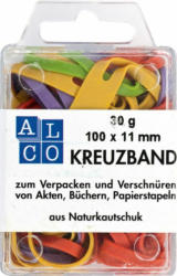 Alco Gummiringe X-Band 100 x 11 mm bunt