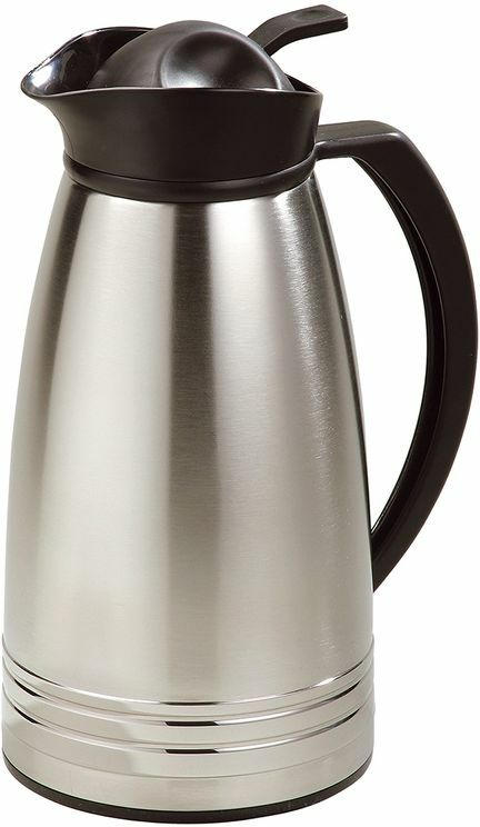 Thermoskanne 1 Liter silber