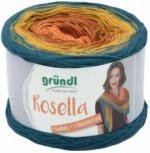 PAGRO DISKONT GRÜNDL Wolle ”Rosella” 200g mandarine/gelb/blau