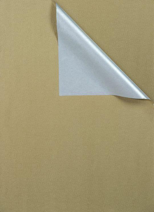 Geschenkpapier XXL 70 cm x 50 m gold/silber