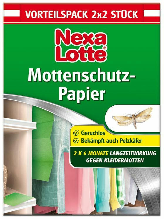 NEXA LOTTE Mottenschutz-Papier 2 Stück