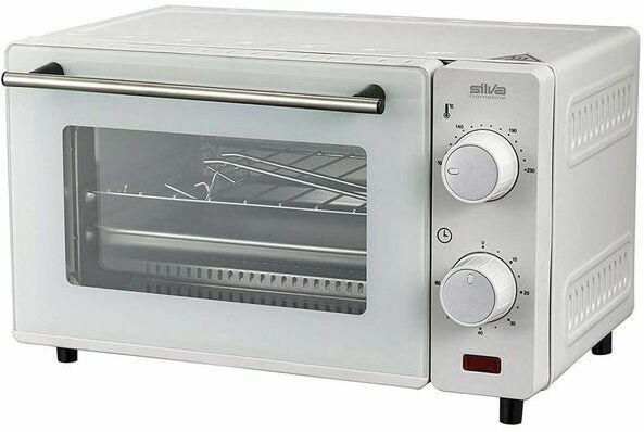 SILVA HOMELINE Minibackofen ”MB9500” 650 Watt weiß