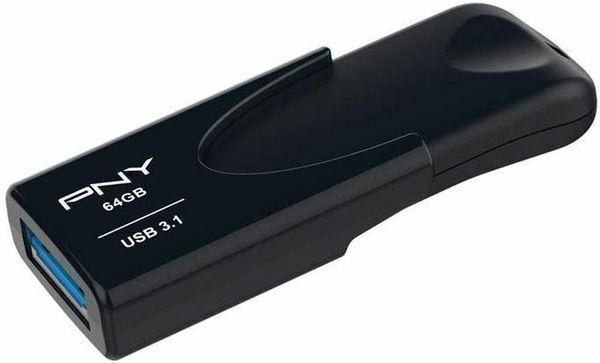 PNY USB-Stick ”Attaché 4” 3.1 64 GB schwarz