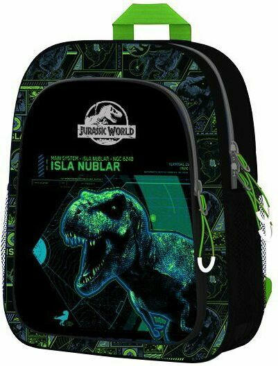 Kinderrucksack ”Jurassic World” schwarz/grün