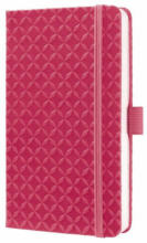 PAGRO DISKONT SIGEL Notizbuch ”Jolie - Fuchsia” A6 liniert 174 Blatt pink