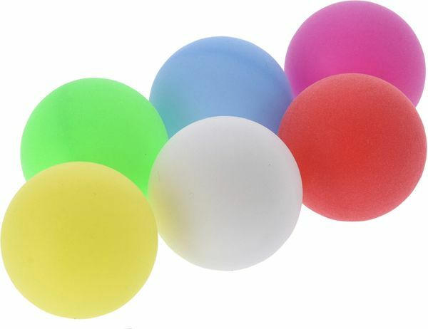 Tischtennisball-Set 6 Stück mehrere Farben