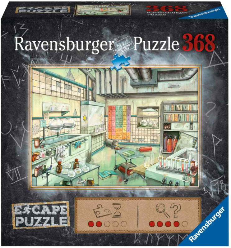 Ravensburger EXIT Puzzle KIDS Im Labor 368-teilig -