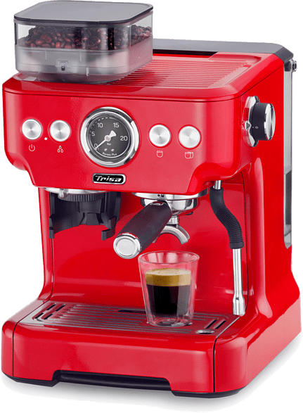 Espressomaschine Barista Plus Rot