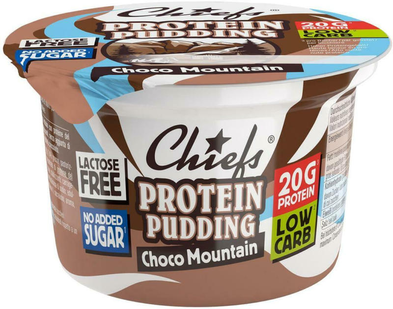 Chiefs Choco Mountain Protein Pudding
