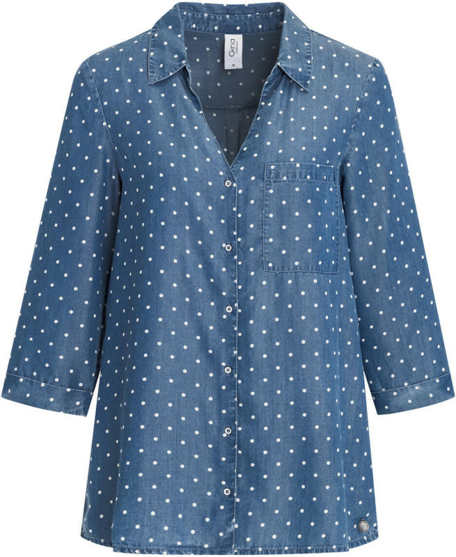 Damen Bluse mit Punkte-Allover (Nur online)