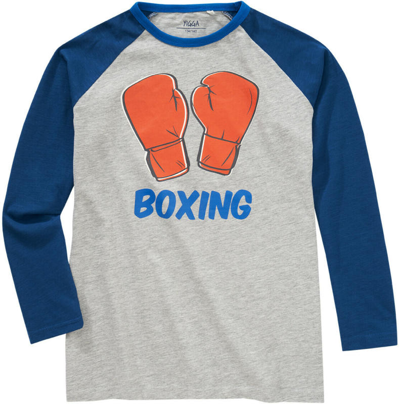 Jungen Langarmshirt mit Raglanärmeln (Nur online)