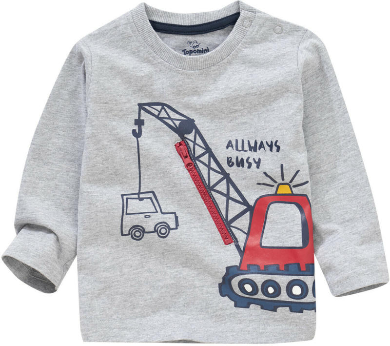 Baby Langarmshirt mit großem Print (Nur online)
