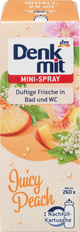 Denkmit Lufterfrischer Minispray Juicy Peach