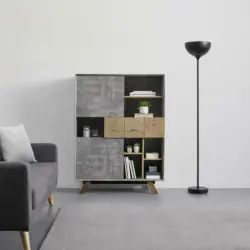 Kommode 'Casper', grau