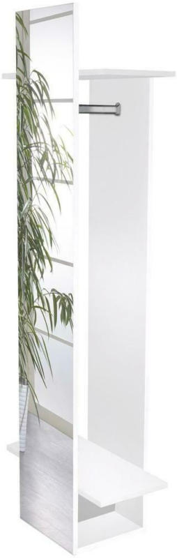 Garderobenpaneel Danu Weiß mit Hutablage B: 60 cm