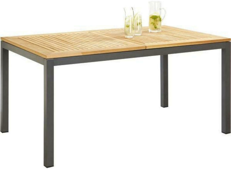 Gartentisch 150(210)/90/74 cm