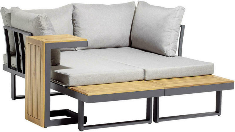 Loungegarnitur 3-teilig 175/253 cm