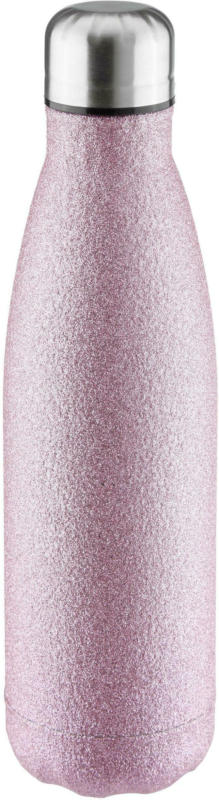 Thermosflasche Glitter in Pink ca. 500ml