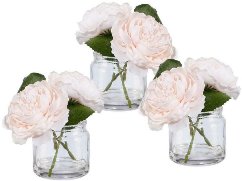 Blume im Glas, 3er Set
