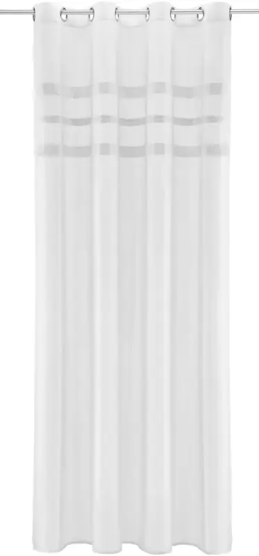 Ösenschal in Weiß ca. 140x245 cm 'Wicky'