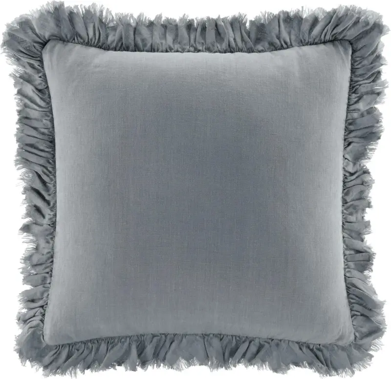 Zierkissen Pascaline in Hellgrau ca. 45x45cm