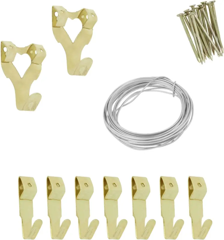 Wandhaken Goldfarben