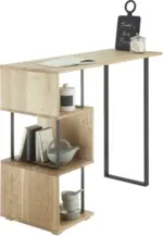 mömax Bartisch 'Fernando' , ca 135x50 cm, aus Eiche