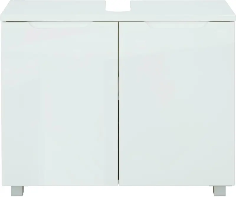 Waschbeckenunterschrank in Wei&szlig;