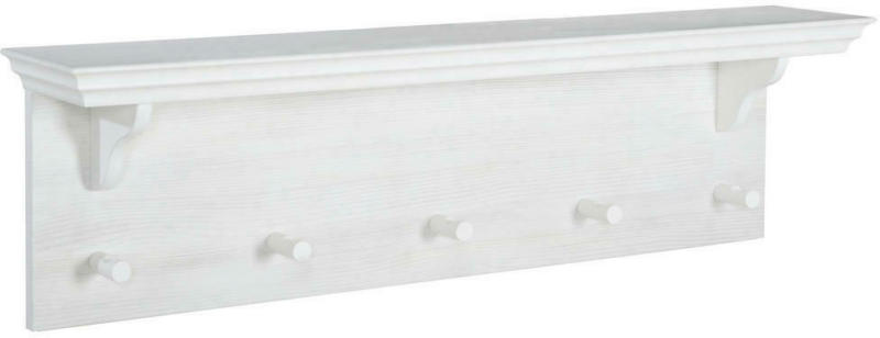 Wandboard in 95/27/16 cm Weiß, Hellgrau