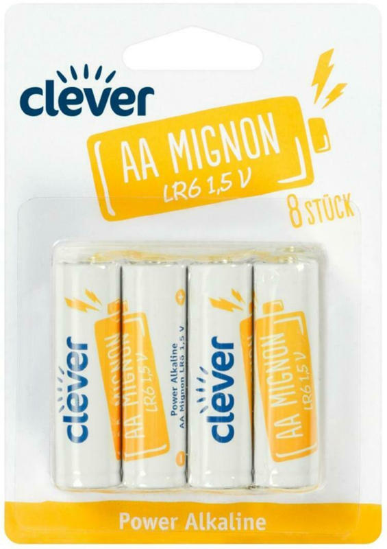 Clever Batterien AA Mignon