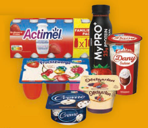 -25% auf die Marke Danone