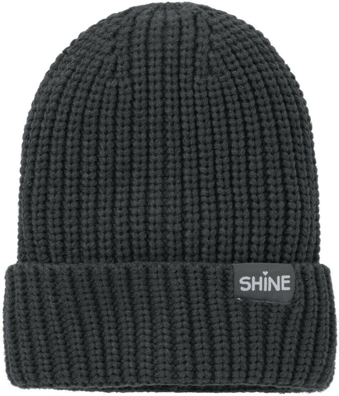 Mädchen Strickmütze mit Abnäher (Nur online)