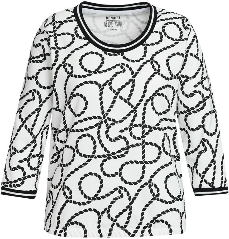 Damen Sweatshirt mit Allover-Motiv (Nur online)