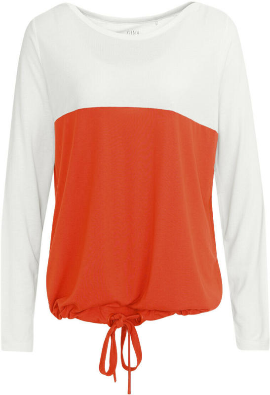 Damen Langarmshirt mit Blockstreifen (Nur online)