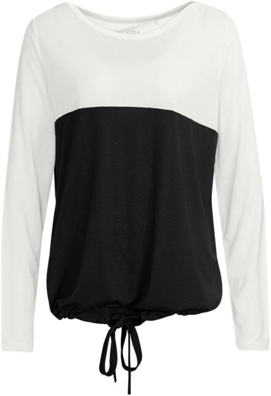 Damen Langarmshirt mit Blockstreifen (Nur online)