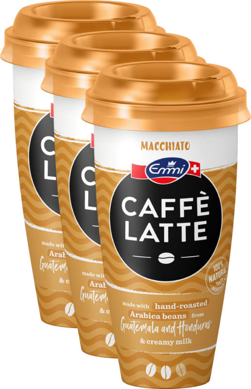 Emmi Caffè Latte, Macchiato, 3 x 230 ml