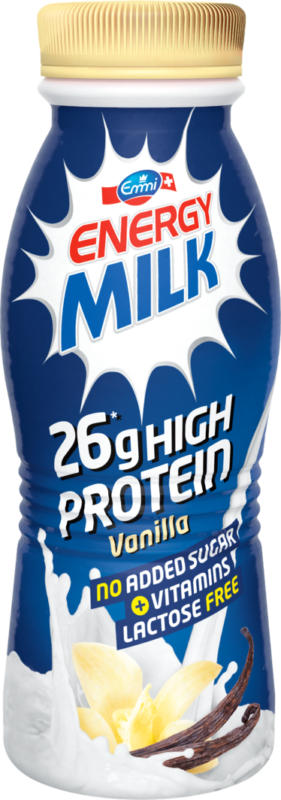 Bevanda High Protein Energy Milk Emmi, Vaniglia, 330 ml