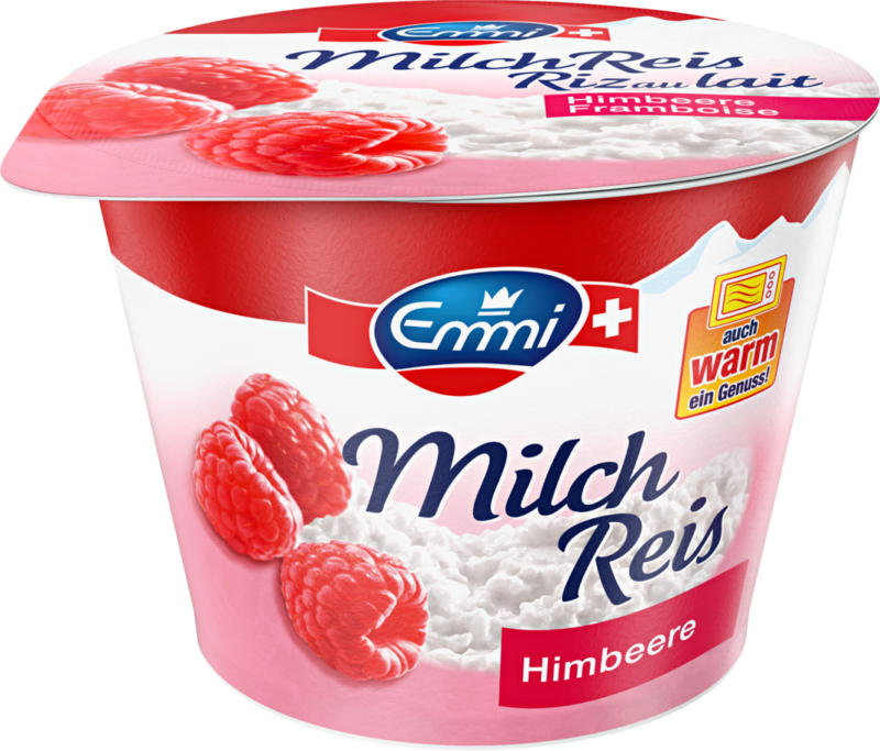 Riz au lait Emmi, Framboise, 200 g